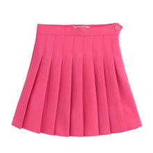 Load image into Gallery viewer, Sports High Waist Skirts Short Pleated Skirt School Dresses for Teen Girls Tennis Scooters