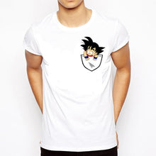 Load image into Gallery viewer, Dragon Ball T Shirt Men Summer Dragon Ball Z super son goku Slim Fit Cosplay 3D T-Shirts vegeta Tshirt Homme