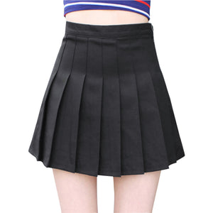 Sports High Waist Skirts Short Pleated Skirt School Dresses for Teen Girls Tennis Scooters