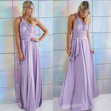 Load image into Gallery viewer, Women Convertible Multi Way Wrap Maxi Dress Backless Sexy Beach Sundress Bridesmaid Party Dresses Bandage Bodycon Long Prom Gown