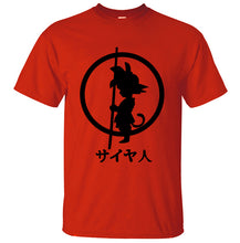 Load image into Gallery viewer, Dragon Ball Z  T Shirt  Men 2018 Summer Men Short Sleeve Shirt 100% Cotton High Quality Male T-Shirts Cartoon Anime Top Tees