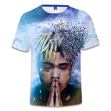 Load image into Gallery viewer, Hot New Arrive Xxxtentacion 3D t shirt Men/women Fashion Streetwear Hip Hop Style Raper Xxxtentacion 3D Print Men&#39;s t shirt Top