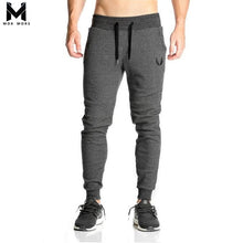 Load image into Gallery viewer, 2018 Cotton Men Full Sportswear Pants Casual Elastic Cotton Mens Fitness Workout Pants Skinny Sweatpants Trousers Jogger Pants