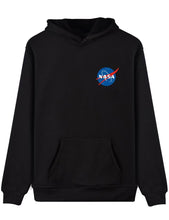 Load image into Gallery viewer, Men Women Unisex long sleeve hoodie, Men Women Unisex Blouse, Men Women Unisex NASA Hoodie, NASA letter print Blouse, Men Women Unisex fashion Long sleeve blouse